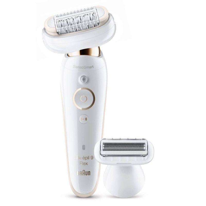 Braun Silk-épil 9 Flex 9-002 - Épilateur pour femmes avec une tête flexible