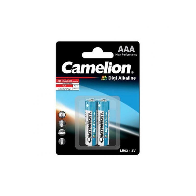 Camelion Batterie Digi Alkaline LR03 Micro AAA (2 piles )