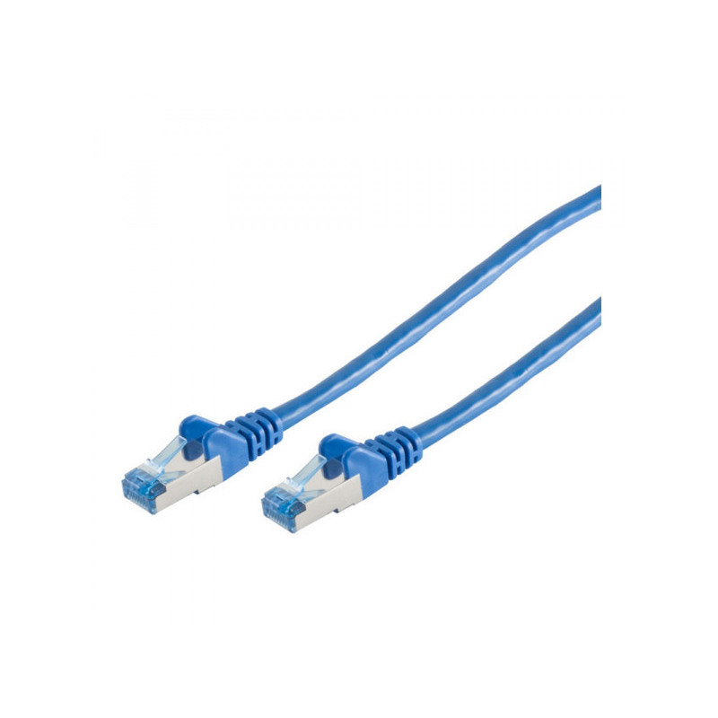 Patchkabel CAT6a RJ45 S/FTP 1m blue 75711-B Patchkabel CAT6a RJ45 S/FTP 1m blue 75711-B