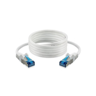 Patchkabel CAT6a RJ45 S/FTP 1m white 75711-W