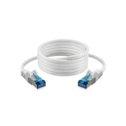 Patchkabel CAT6a RJ45 S/FTP 1m white 75711-W
