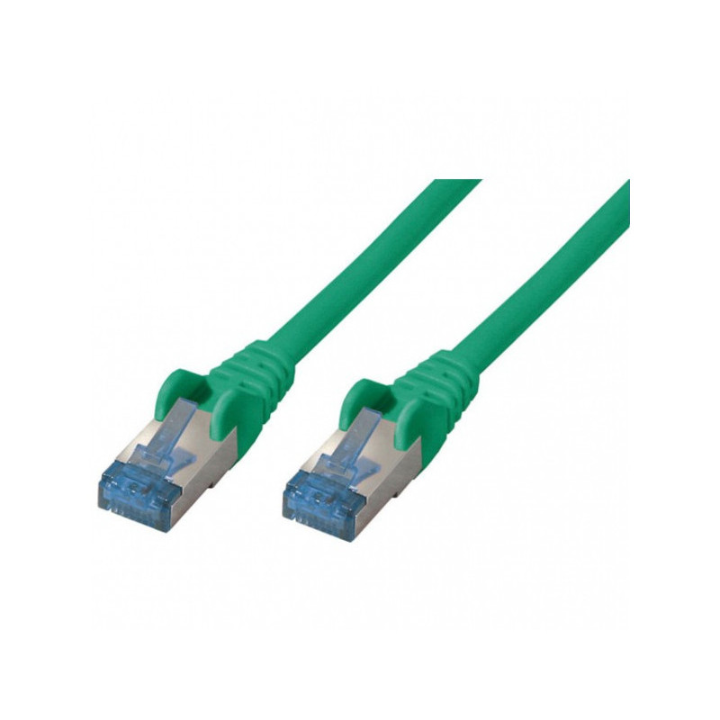 Patchkabel CAT6a RJ45 S/FTP 0.5m green 75711-0.5G Patchkabel CAT6a RJ45 S/FTP 0.5m green 75711-0.5G