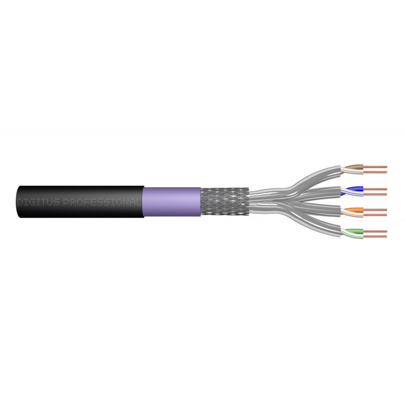 Patchkabel Verlegekabel CAT7 S-FTP 100 m Erdkabel DK-1741-VH-1-OD Patchkabel Verlegekabel CAT7 S-FTP 100 m Erdkabel DK-1741-VH-1-OD