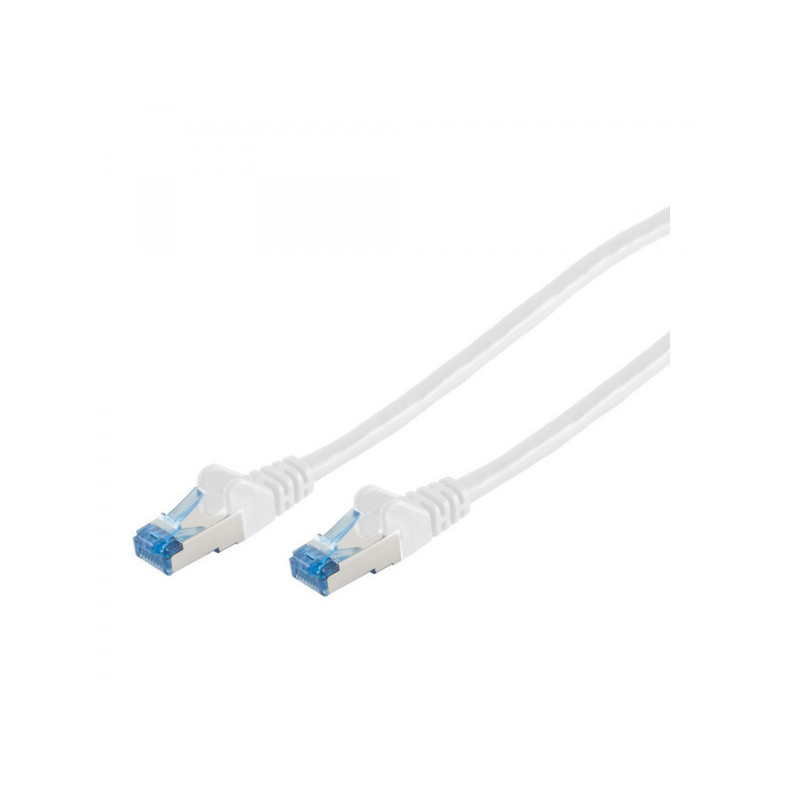 Patchkabel CAT6a RJ45 S/FTP 0.25m white 75711-0.25W Patchkabel CAT6a RJ45 S/FTP 0.25m white 75711-0.25W