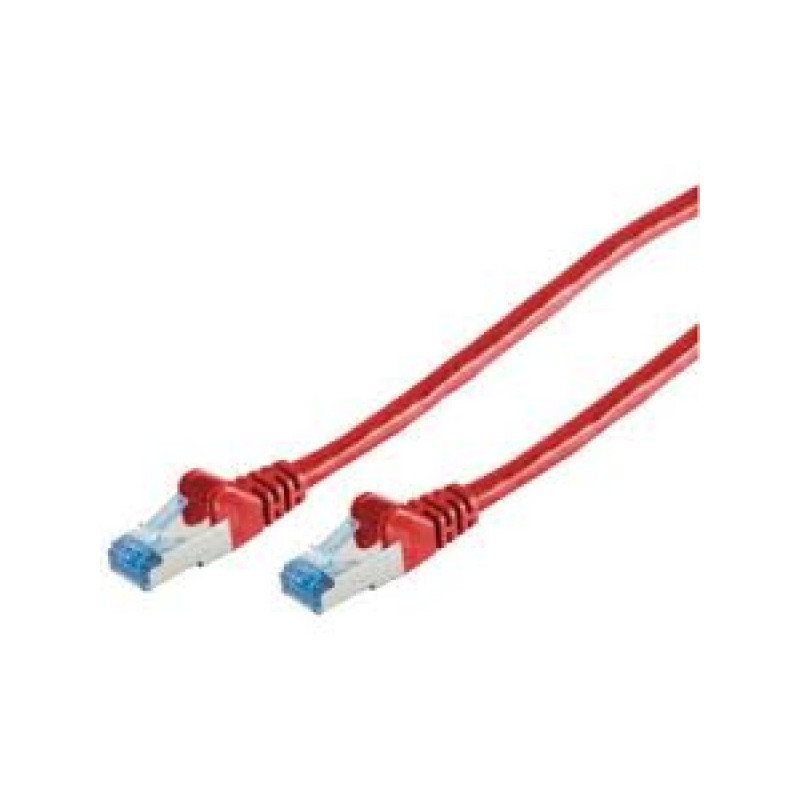 Patchkabel CAT6a RJ45 S/FTP 3m red 75713-R Patchkabel CAT6a RJ45 S/FTP 3m red 75713-R