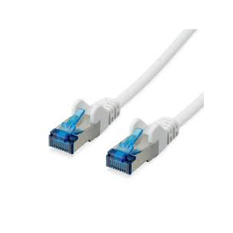 Patchkabel CAT6a RJ45 S/FTP 2m white 75712-W Patchkabel CAT6a RJ45 S/FTP 2m white 75712-W