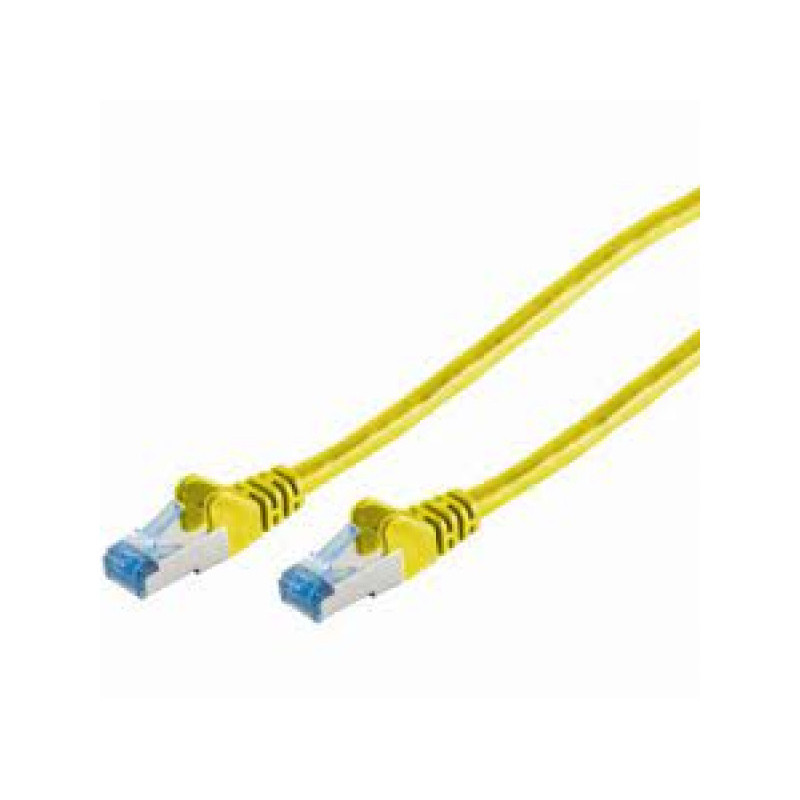 Patchkabel CAT6a RJ45 S/FTP 3m yellow 75713-Y Patchkabel CAT6a RJ45 S/FTP 3m yellow 75713-Y