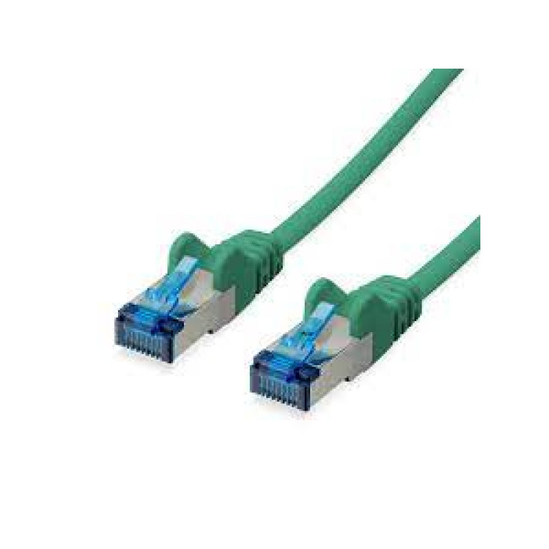 Patchkabel CAT6a RJ45 S/FTP 3m green 75713-G Patchkabel CAT6a RJ45 S/FTP 3m green 75713-G
