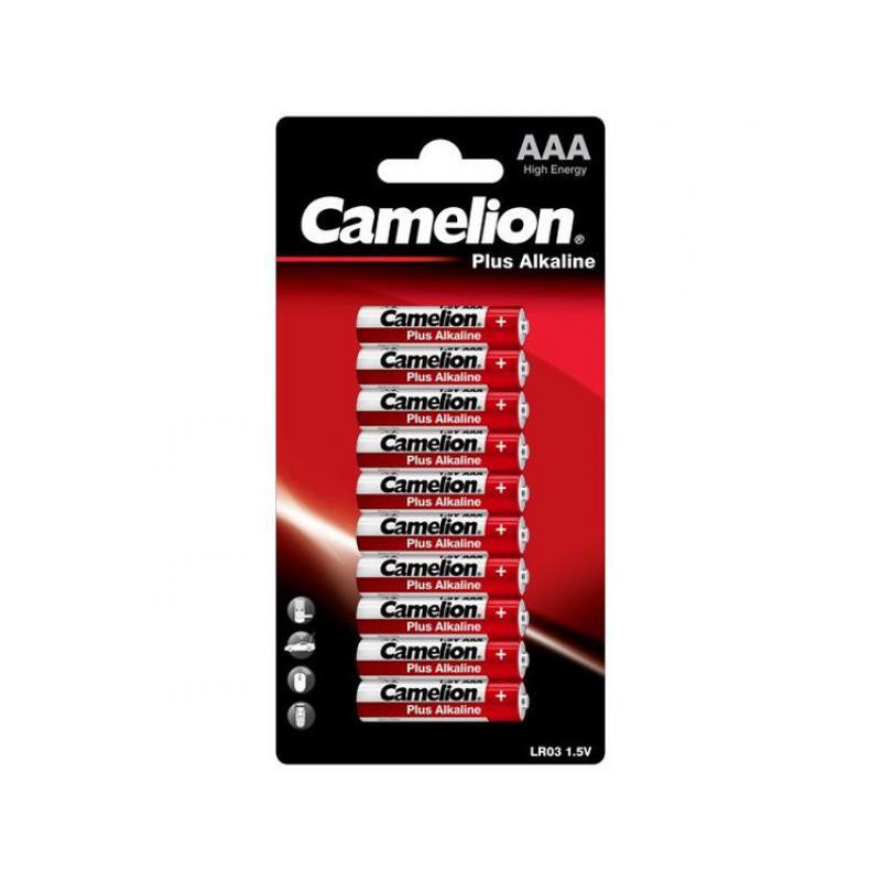 Camelion Pack de 10 piles Plus Alkaline LR03 Micro AAA Camelion Pack de 10 piles Plus Alkaline LR03 Micro AAA