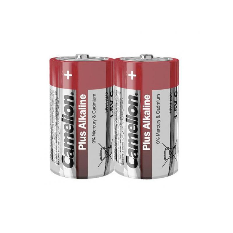 Camelion Paquet de 2 piles Plus Alkaline Baby C LR14 Camelion Paquet de 2 piles Plus Alkaline Baby C LR14