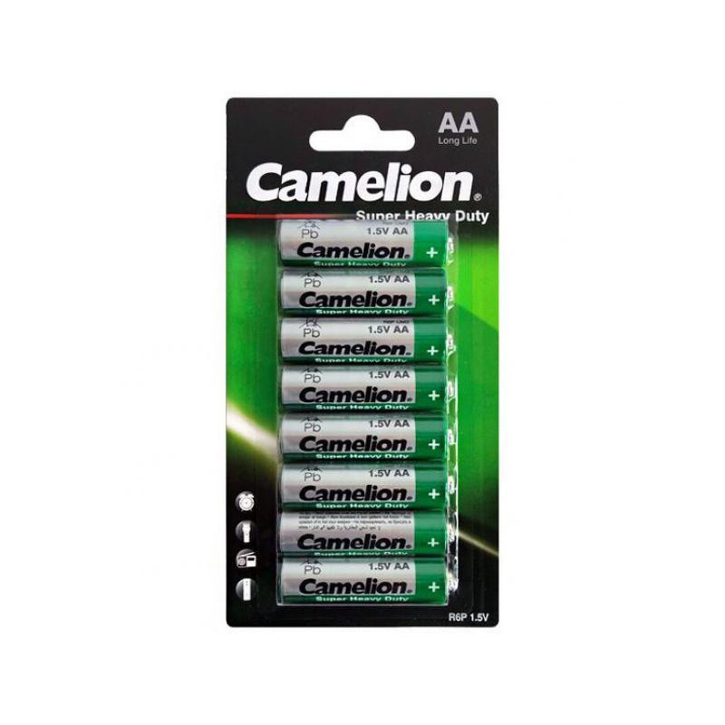 Battery Camelion Super Heavy Duty Grün LR6 Mignon AA (8 Pcs.) Battery Camelion Super Heavy Duty Grün LR6 Mignon AA (8 Pcs.)