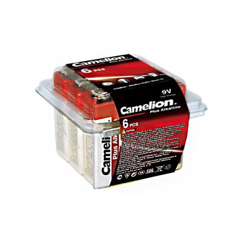 Batterie Camelion Plus Alkaline 9V 6LR61 (6 St.) Batterie Camelion Plus Alkaline 9V 6LR61 (6 St.)