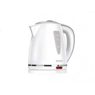 Bouilloire sans fil MPM 1.0l Blanc MCZ-64