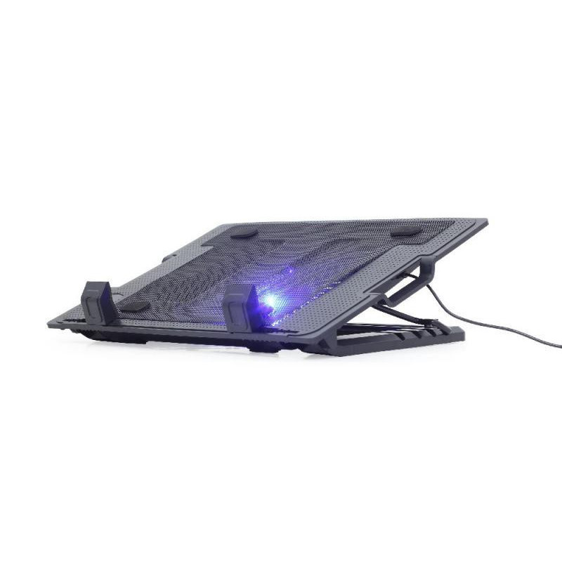 Gembird Support notebook ajustable avec refroidissement 17 - NBS-1F17T-01 Gembird Support notebook ajustable avec refroidissement 17 - NBS-1F17T-01