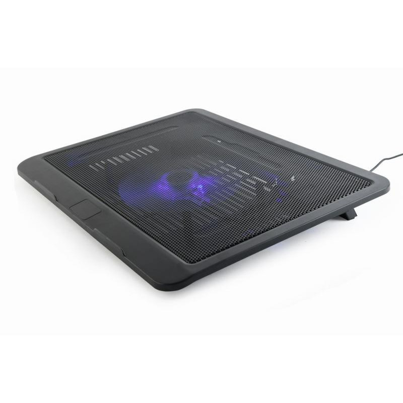 Gembird Support de refroidissement pour PC portable. noir - NBS-1F15-04 Gembird Support de refroidissement pour PC portable. noir - NBS-1F15-04
