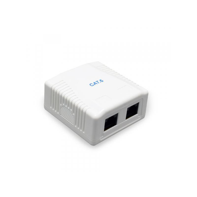 Boîtier en saillie CAT5E blindé CableXpert avec 1 connexion NCAC-2U6-01