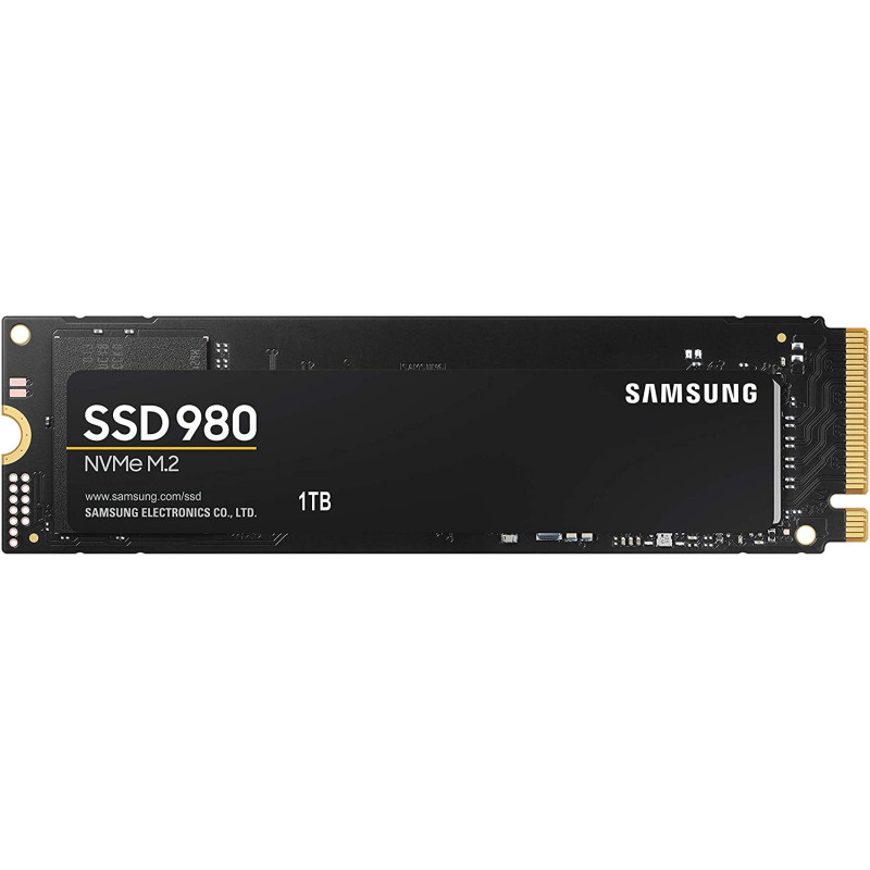 Samsung SSD 980 - 1000 Go - M.2 - 3500 Mo/s MZ-V8V1T0BW Samsung SSD 980 - 1000 Go - M.2 - 3500 Mo/s MZ-V8V1T0BW