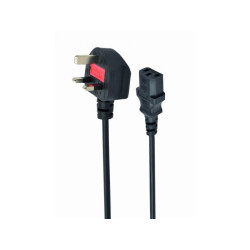 Câble d\'alimentation CableXpert UK (C13) 5 A 1.8 m PC-187