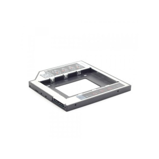 Gembird Support disque 2.5 pouce super slim pour chassis 5.25\'\' pouce.. 12 mm - MF-95-02