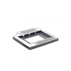 Gembird Support disque 2.5 pouce super slim pour chassis 5.25\'\' pouce.. 12 mm - MF-95-02