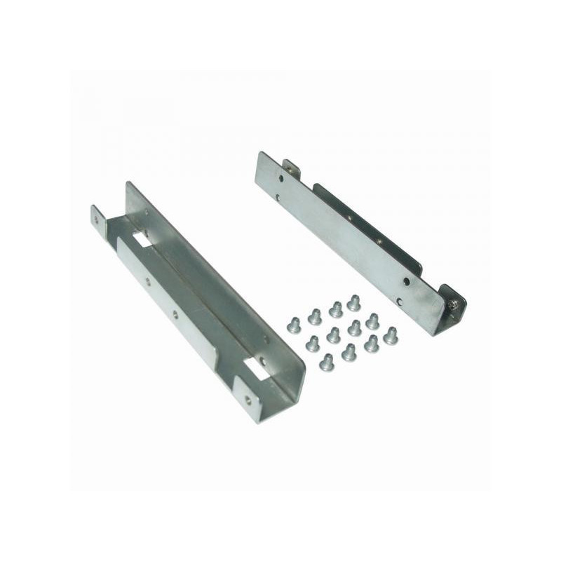 Gembird Cadre de montage métallique pour 2 pcs x 2.5 \'\' SSD à 3.5 \'\' baie - MF-3221 Gembird Cadre de montage métallique pour 2 pcs x 2.5 \'\' SSD à 3.5 \'\' baie - MF-3221