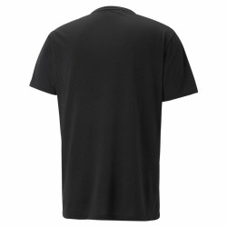 Herren Kurzarm-T-Shirt Puma Graphic Tr Schwarz