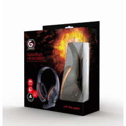 Gembird GMB Casque audio-micro pour gamer  GHS-05-O
