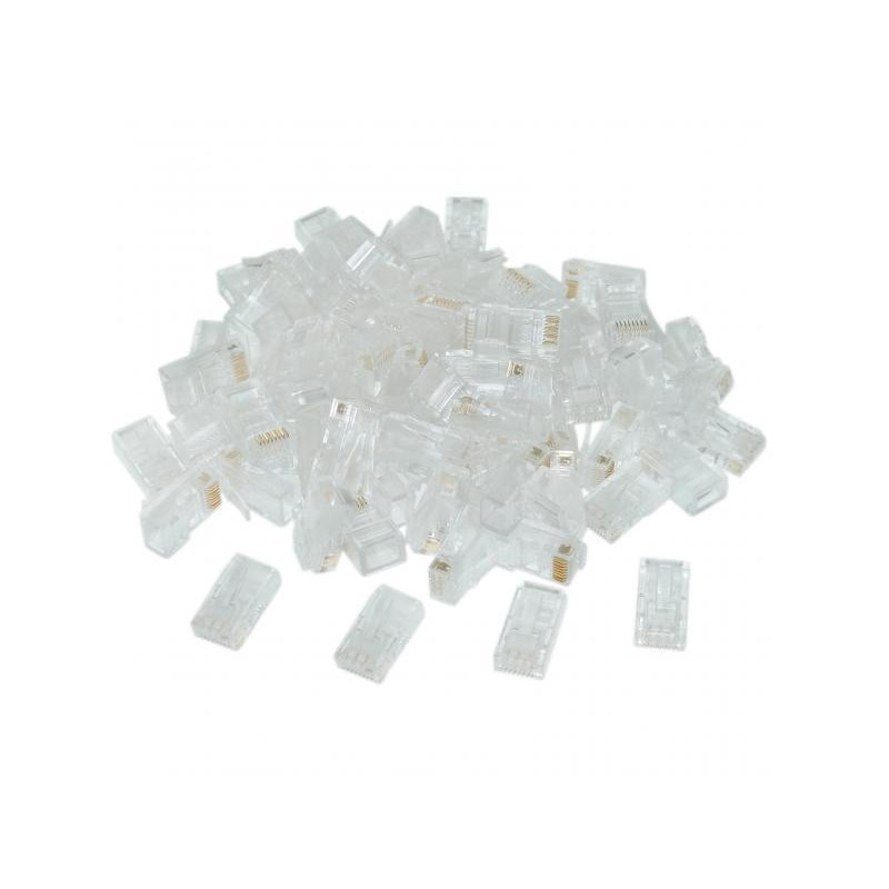 Modular Stecker 8P8C für Solid LAN Kabel 10er Pack LC-8P8C-002/10