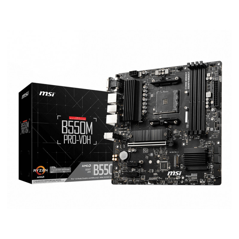 MSI B550M PRO-VDH (AM4) (D) | 7C95-017R MSI B550M PRO-VDH (AM4) (D) | 7C95-017R