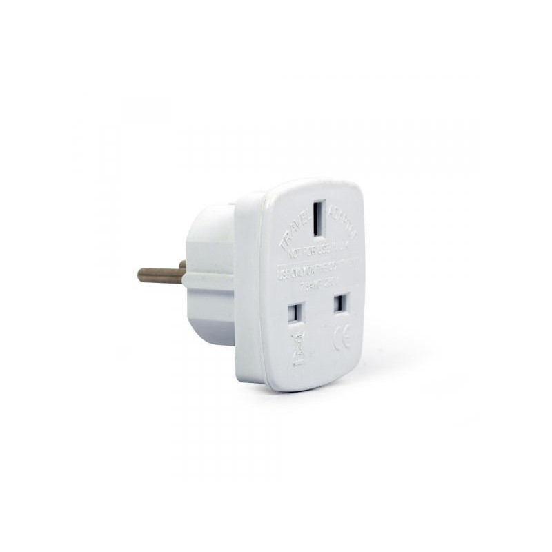 CableXpert AC Reiseadapter UK Stecker auf EU Stecker A-AC-UKEU-001
