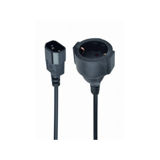 Câble adaptateur secteur CableXpert (fiche C14 vers prise Schuko) PC-SFC14M-01