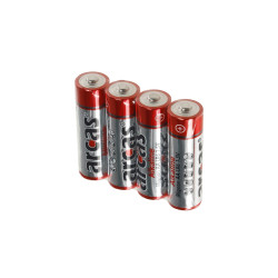 ARCAS Pack de 32+4 piles Alkaline Mignon AA LR6