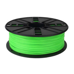 Gembird Filament. PLA Vert fluorescent. 1.75 mm. 1 kg - 3DP-PLA1.75-01-FG