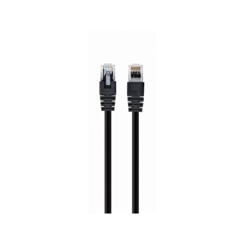 Cordon de brassage CableXpert CAT5e UTP noir 1 m PP12-1M / BK Cordon de brassage CableXpert CAT5e UTP noir 1 m PP12-1M / BK