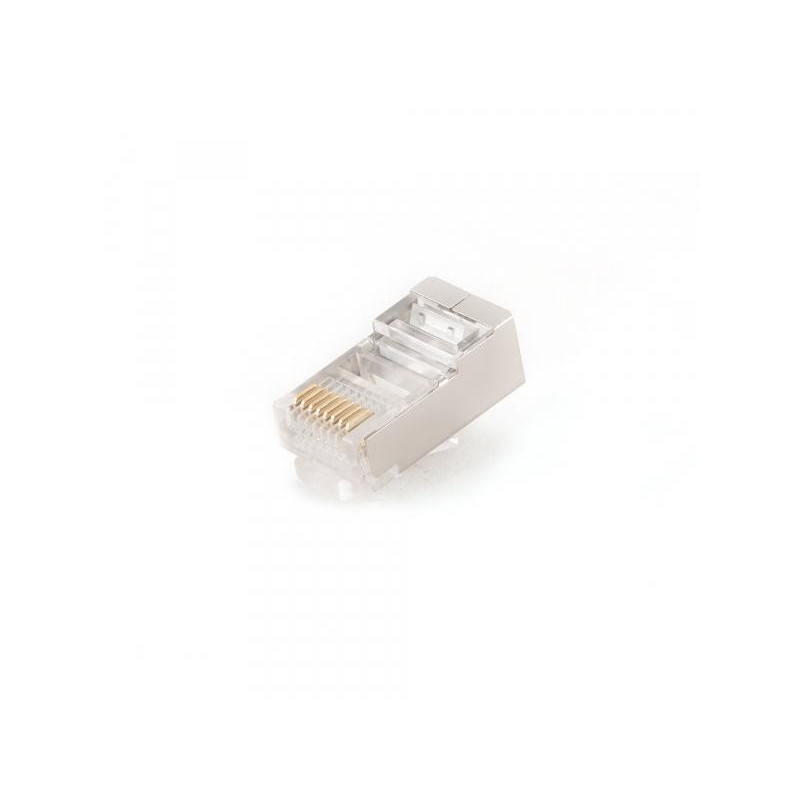 CableXpert Connecteur RJ45 Blindé 8P8C plaqué Or 10-pack PLUG5SP / 10 CableXpert Connecteur RJ45 Blindé 8P8C plaqué Or 10-pack PLUG5SP / 10