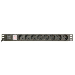 EnerGenie Adaptateur Multi prises PRO. 8 prises. 1U. 16A - EG-PDU-014-C14