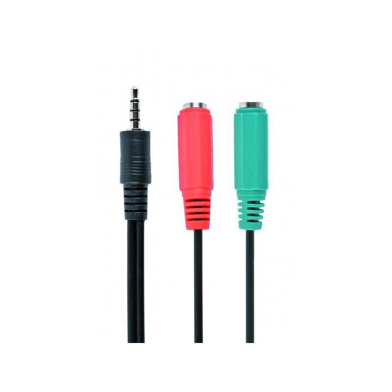 CableXpert Câble adaptateur audio + microphone 3.5 mm 0.2 m CCA-417 CableXpert Câble adaptateur audio + microphone 3.5 mm 0.2 m CCA-417