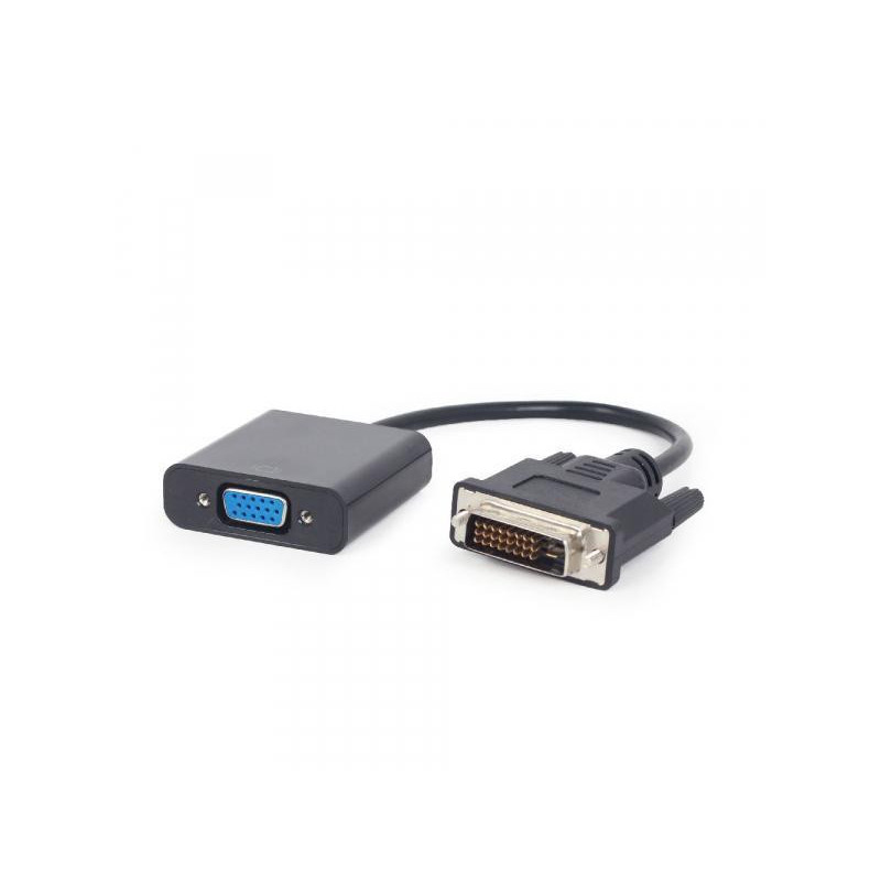 Câble adaptateur CableXpert DVI-D 24 broches mâle vers VGA A-DVID-VGAF-01 Câble adaptateur CableXpert DVI-D 24 broches mâle vers VGA A-DVID-VGAF-01