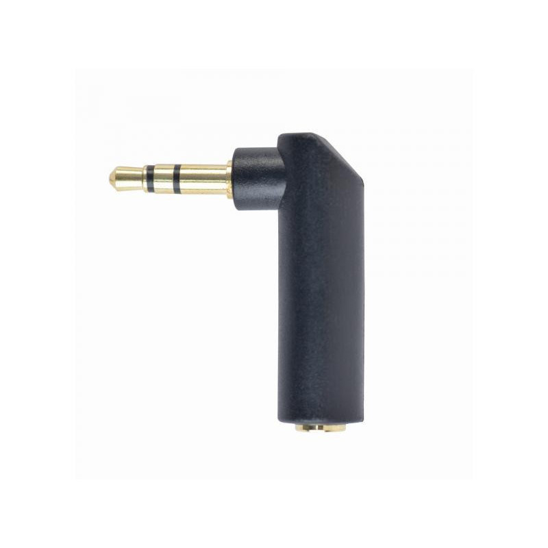 CableXpert Adaptateur d\'angle audio stéréo 3.5 mm 90 ° A-3.5M-3.5FL