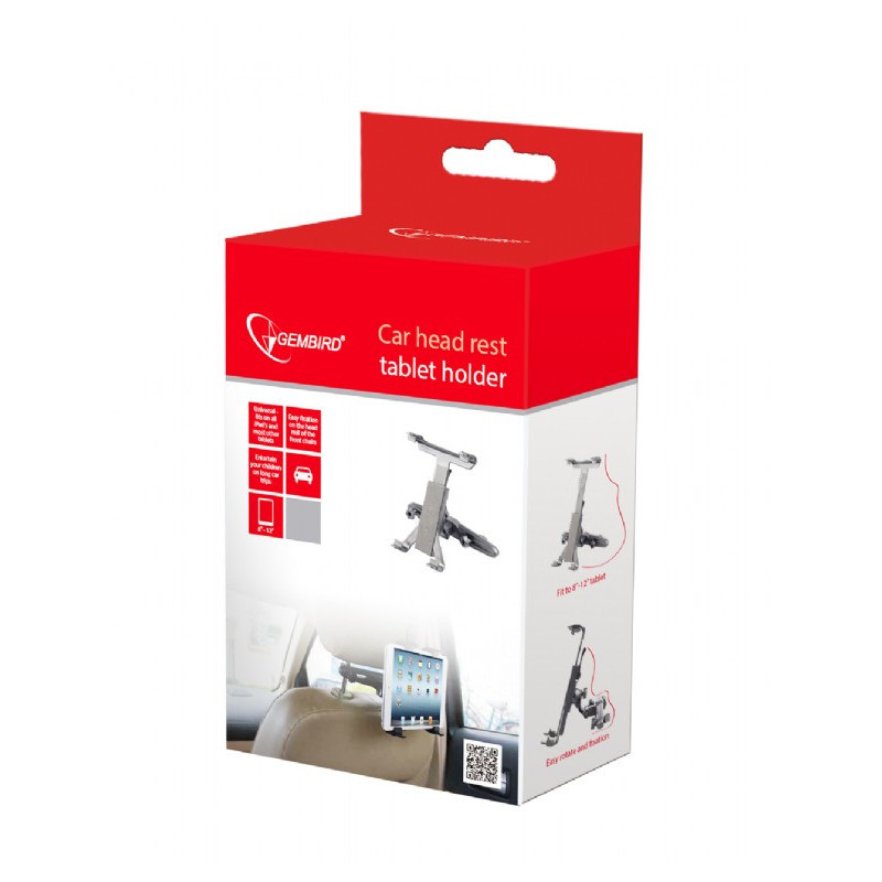 Gembird Support Tablette tactile pour auto - TA-CHHR-02 Gembird Support Tablette tactile pour auto - TA-CHHR-02