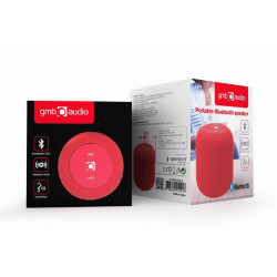 GMB Haut-parleur bluetooth Rouge SPK-BT-15-R