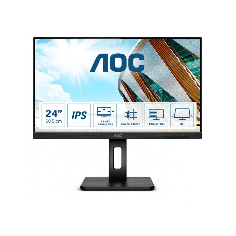 AOC P2 60.5 cm (23.8inch) - Full HD - LED Noir 24P2Q AOC P2 60.5 cm (23.8inch) - Full HD - LED Noir 24P2Q