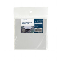 Gembird Coussin thermique en silicone dissipateur thermique. 100 x 100 x 1 mm TG-P-01