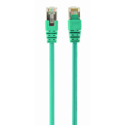 CableXpert FTP Cat5e câble patch vert 0.5 m PP22-0.5M / G