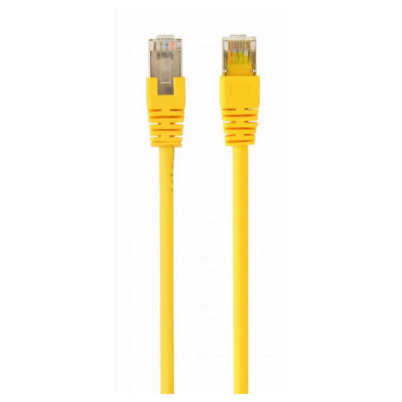 Câble patch CableXpert FTP Cat5e jaune 0.5 m PP22-0.5M / Y Câble patch CableXpert FTP Cat5e jaune 0.5 m PP22-0.5M / Y