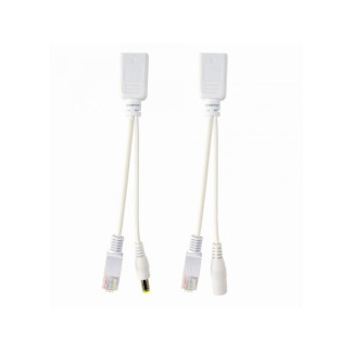 CableXpert UTP  jeu de câbles PoE passif 0.15 m PP12-POE-0.15M-W