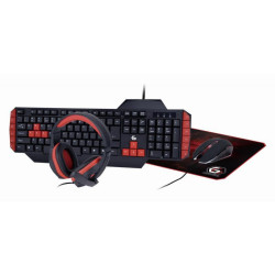 Gembird GMB Gaming Ultimatives 4-in-1 Gaming-Kit GGS-UMG4-02