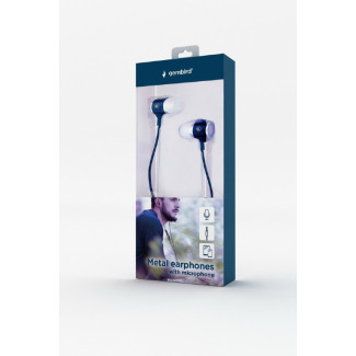 Gembird casque intra-auriculaire avec micro noir MHS-EP-001