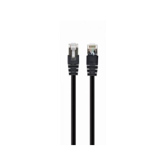 Câble de raccordement CableXpert CAT6A (LSZH) 0.5m PP6A-LSZHCU-BK-0.5M