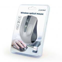 Gembird Souris optique sans fil. noir/gris d?espace - MUSW-4B-04-BG